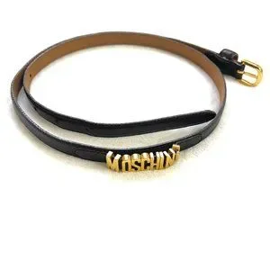 Moschino | Accessories | Authentic Moschino Gold Logo Black  display picture 3